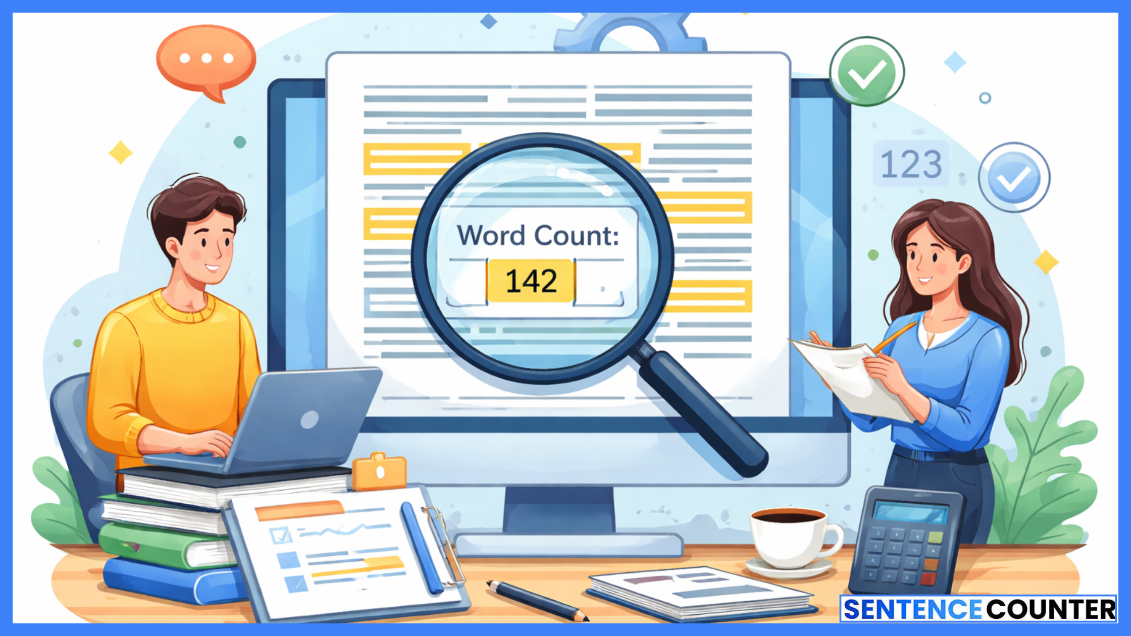 sentence word counter