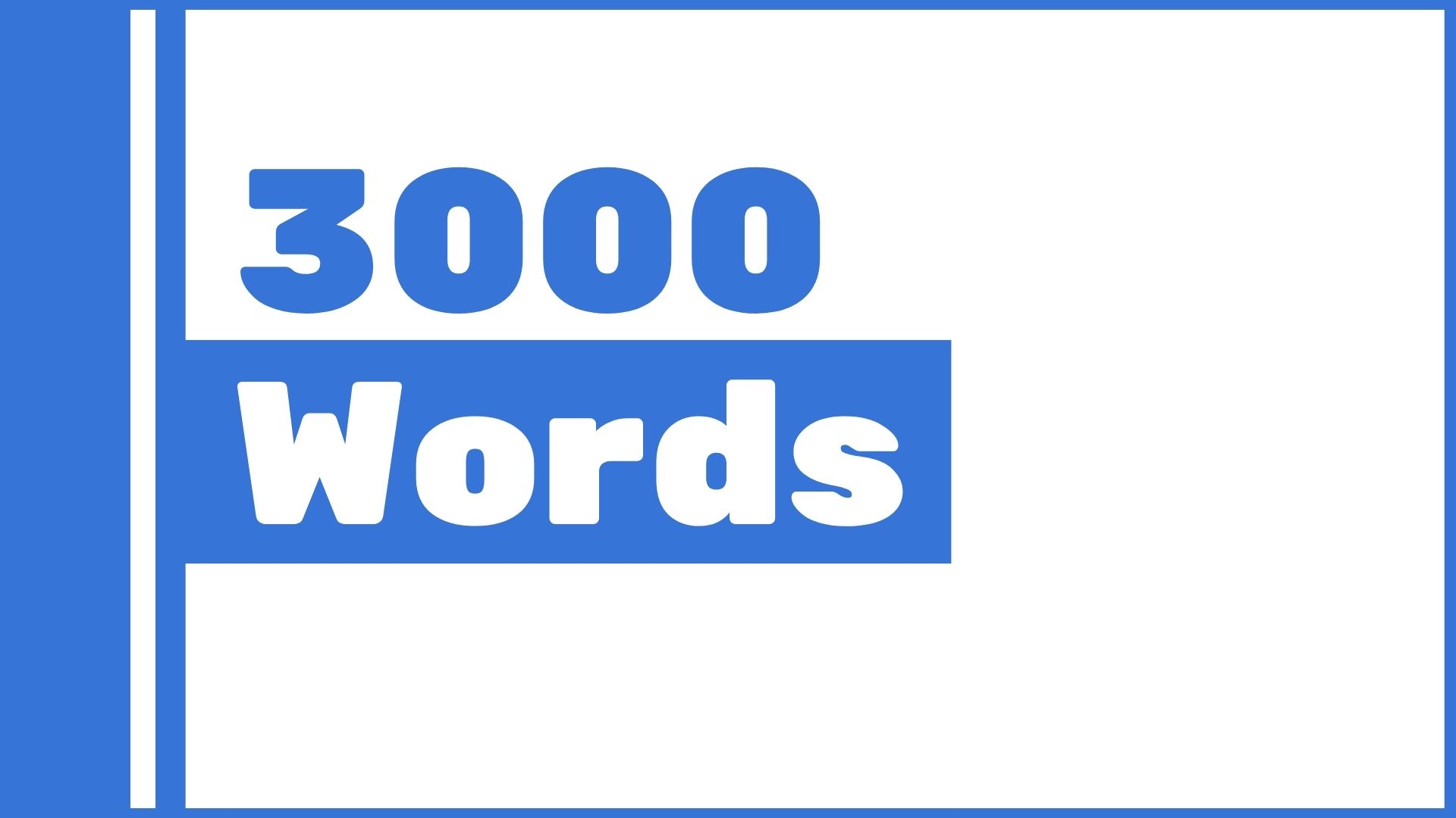 how many sentences is 3000 words