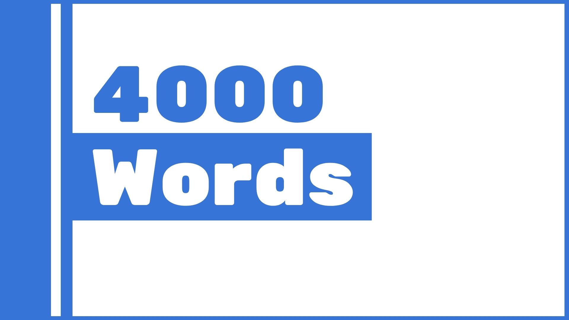 how many sentences is 4000 words