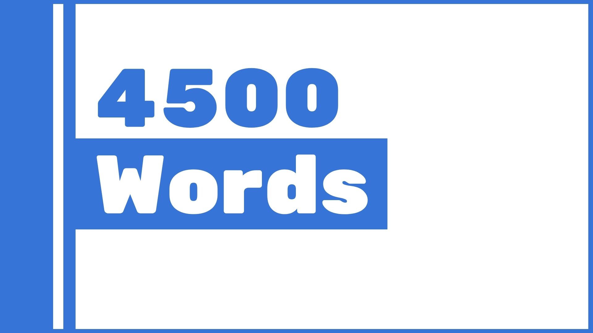 how many sentences is 4500 words