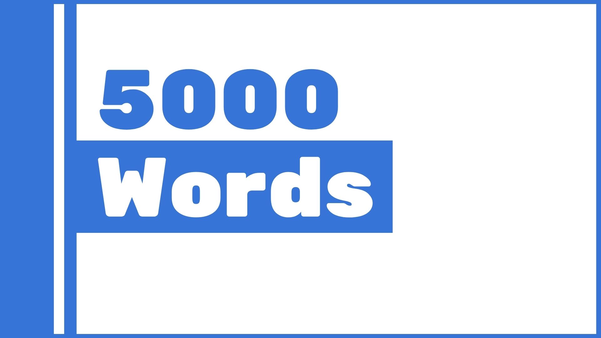 how many sentences is 5000 words