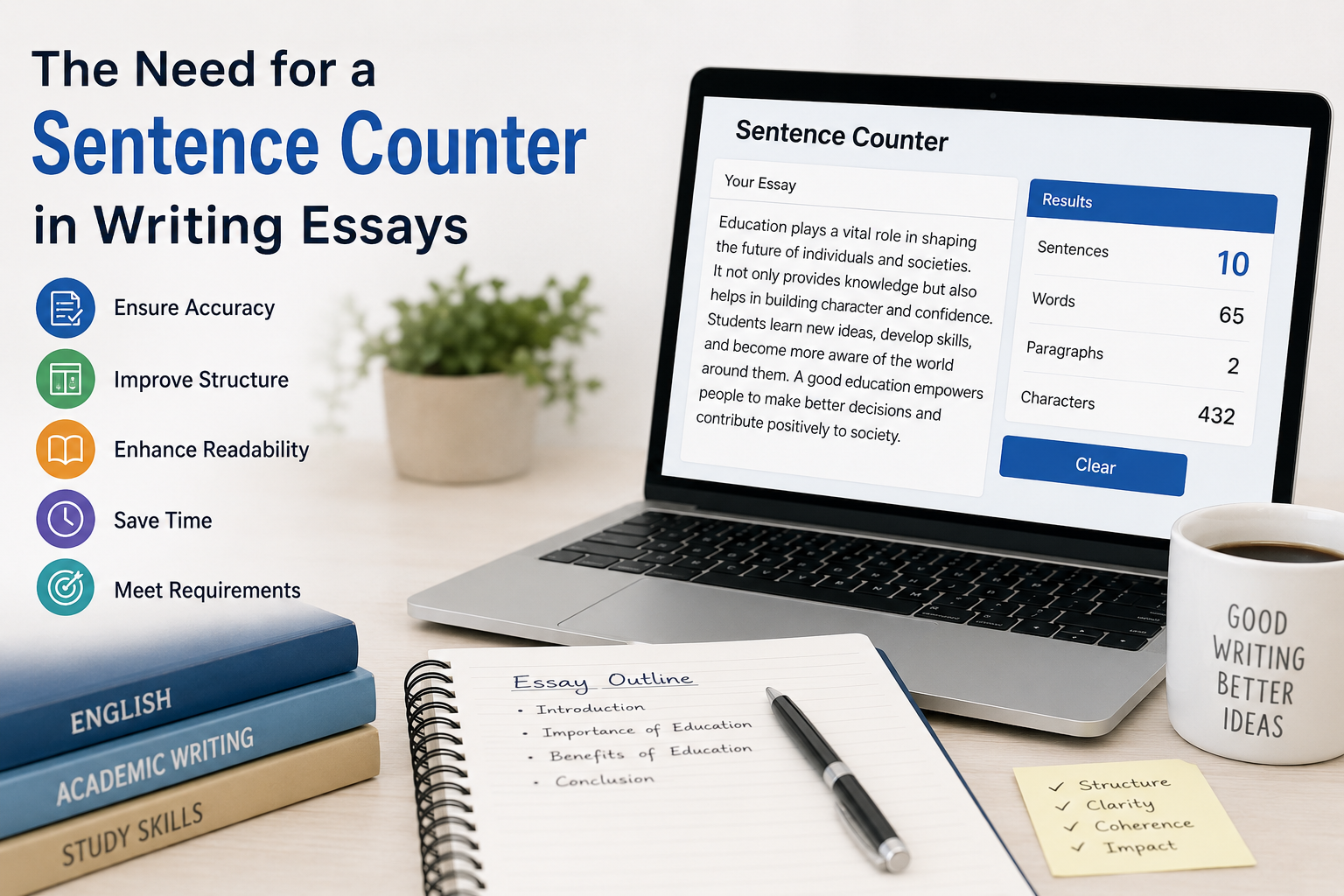 The Need for a Sentence Counter in Writing Essays
